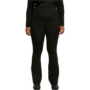 Leggings für Frauen Urban Classics Rib Knit Bootcut image-3