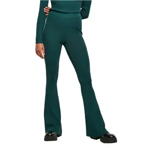 Legging mulher de malha Urban Classics Rib Bootcut image-0