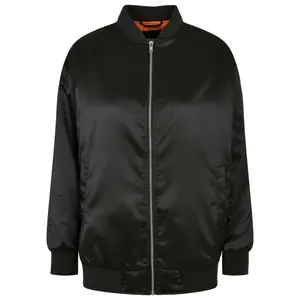 Bombers in satin woman Urban Classics Oversized