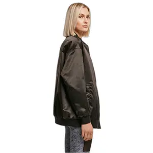 Bombers in satin woman Urban Classics Oversized GT image-6