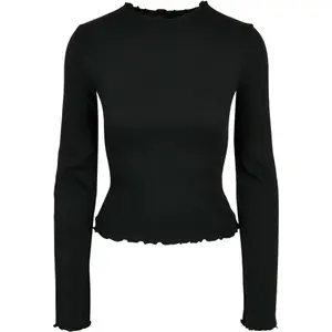 T-shirt de manga comprida feminina Urban Classics Turtleneck image-0