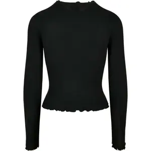 T-shirt de manga comprida feminina Urban Classics Turtleneck image-1