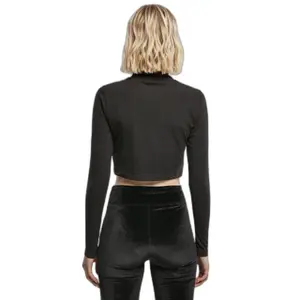 Women's organic long sleeve turtleneck T-shirt Urban Classics GT image-2