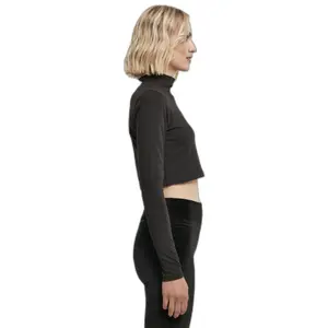 Women's organic long sleeve turtleneck T-shirt Urban Classics GT image-3