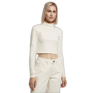 Women's long sleeve turtleneck T-shirt Urban Classics Organic image-1