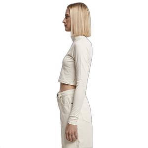 Women's long sleeve turtleneck T-shirt Urban Classics Organic image-4