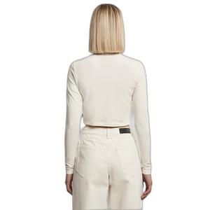 Women's long sleeve turtleneck T-shirt Urban Classics Organic image-2