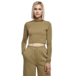 Women's organic long sleeve turtleneck T-shirt Urban Classics GT image-1