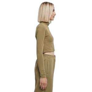 Women's organic long sleeve turtleneck T-shirt Urban Classics GT image-3