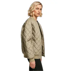 Bombers acolchoado feminino Urban Classics Oversized Diamond image-6