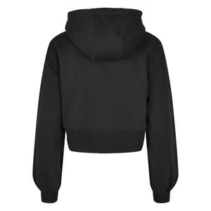 Women's short hooded zip-up sweatshirt Urban Classics Oversized image-3