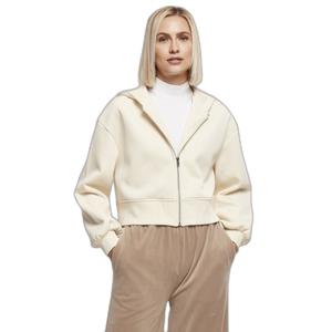 Dames sweater met Shorts capuchon en rits Urban Classics Oversized GT image-1