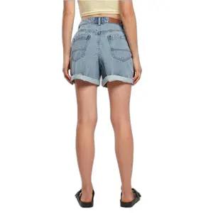 Women's high waist shorts Urban Classics Boyfriend image-4
