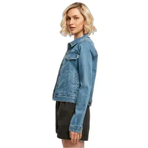 Jeansjacke Damen Urban Classics Organic image-5