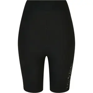 High Waist Tights Women Urban Classics Lace Inset image-3