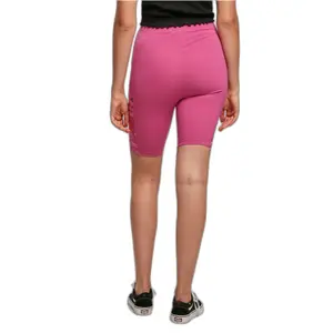 Hochgeschnittene Damen-Strumpfhose mit Spitzeneinsatz Urban Classics image-4