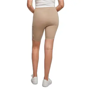 High Waist Tights Women Urban Classics Lace Inset image-4