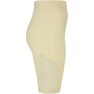 High Waist Tights Women Urban Classics Lace Inset image-5