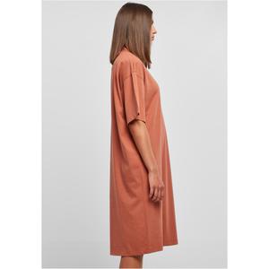Oversized organic t-shirt dress for women Urban Classics image-5