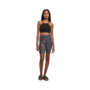 High Waist Tights Women Urban Classics AOP Tech Mesh image-1