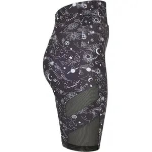 High Waist Tights Women Urban Classics AOP Tech Mesh image-5