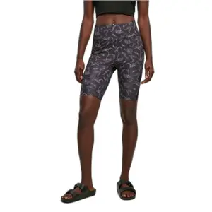 High Waist Tights Women Urban Classics AOP Tech Mesh image-2