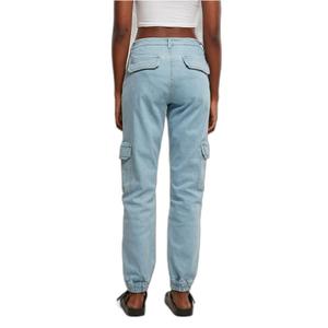 Pantalon cargo femme Urban Classics Organic Stretch Denim image-2
