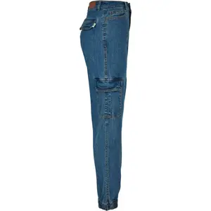 Pantalon cargo femme Urban Classics Organic Stretch Denim image-3