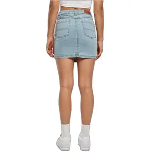 Minirock aus Jeansstoff Frau Urban Classics Organic Stretch image-2