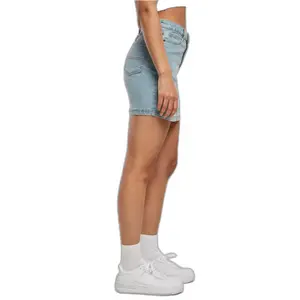 Minirock aus Jeansstoff Frau Urban Classics Organic Stretch image-3