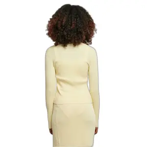 Damen-Kurzstrickjacke aus Rippstrick Urban Classics image-2