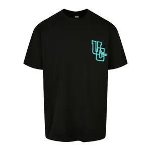 Shiny logo T-shirt Urban Classics image-0