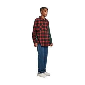 Camisa Urban Classics Oversized Mix Check image-2