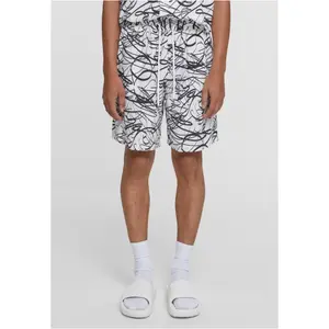Short Urban Classics Viscose AOP Resort image-1