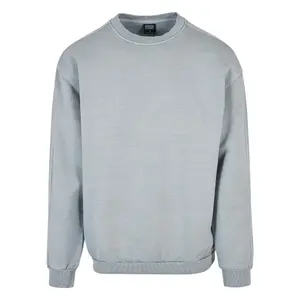 tb4956-03737-sweatshirt-urban-classics-heavy-terry-garment-dye-crew-bleu