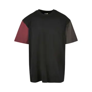 Camiseta Urban Classics Organic Oversized Colorblock image-0
