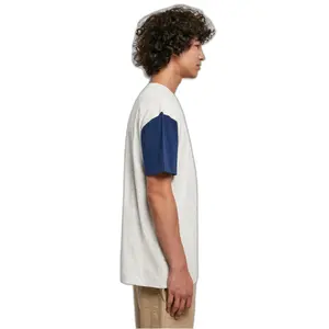 Camiseta Urban Classics Organic Oversized Colorblock image-5