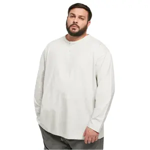 Long sleeve T-shirt Urban Classics Henley Oversized image-1