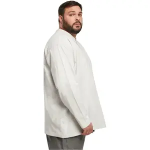 Long sleeve T-shirt Urban Classics Henley Oversized image-4