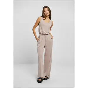 Ärmelloser Modal-Jumpsuit große Größen Frau Urban Classics image-1