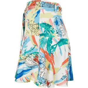 Mini-saia de cetim de aop feminino Urban Classics GT image-3