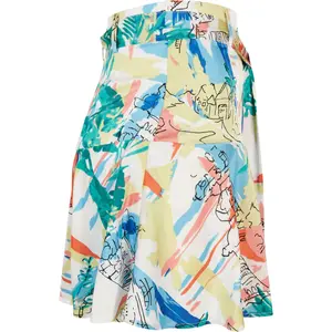 Mini-saia de cetim de aop feminino Urban Classics GT image-2