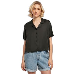 Women's short sleeve shirt Urban Classics Viscose Satin Resort GT image-2
