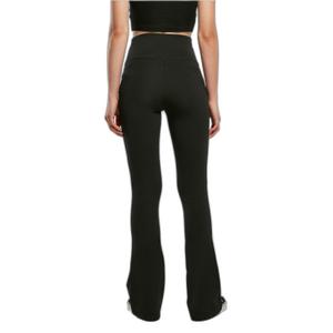 Leggings för kvinnor Urban Classics Organic Stretch Jersey Bootcut GT image-4