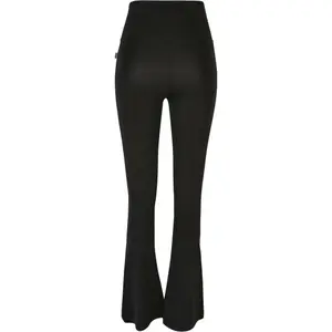 Leggings för kvinnor Urban Classics Organic Stretch Jersey Bootcut GT image-3