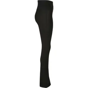 Leggings för kvinnor Urban Classics Organic Stretch Jersey Bootcut GT image-5