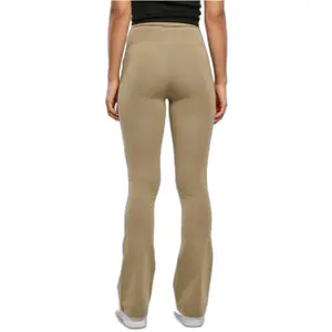 Leggings de mujer Urban Classics Organic Stretch Jersey Bootcut GT image-4