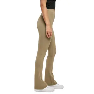 Leggings de mujer Urban Classics Organic Stretch Jersey Bootcut GT image-6