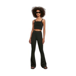 Women's high-waisted flared legging Urban Classics Recycled image-2