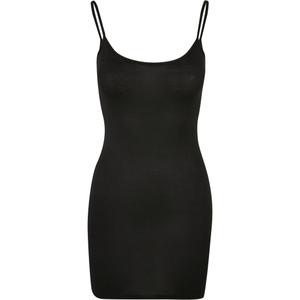 Stickad klänning i dubbla lager för kvinnor Urban Classics GT image-1